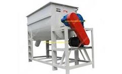 Double-Crane - Model SHJ Series - Single Shaft Twin Screw Animal Feed Mixer