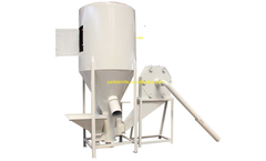 Double Shaft - Model SMJ1.0T - Vertical Animal Feed Mixer