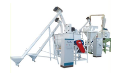 Double-Crane - Model 1-1.5TPH-HKJ-250 - Poultry Pellet Feed Plant