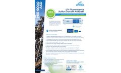 Envea - Model MIR 9000 ASD - SO2 UV Absorption Analyzer  - Brochure
