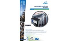 Envea - Model DM 210 - Particulate Filter Dust Monitor - Brochure