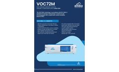 Envea - Model BTEX- VOC72M - Volatile Organic Compounds Analyzer - Brochure