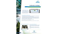 Envea - Model MGC101 - Multi-Gas Calibrator for Ambient Air Gas Analyzers - Brochure