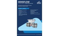 Envea - Model DensFlow - Flow Measurement Instruments for Dense-Phase Conveying - Brochure