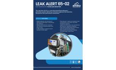 Envea - Model Leak Alert 65-02 - Electro Dynamic Filter Dust/Leak Monitor - Brochure