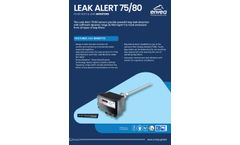 Envea - Model Leak Alert 75 - Electro Dynamic Filter Dust/Leak Monitor - Brochure