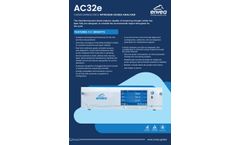 Envea - Model AC32e Series - Nitrogen Oxides Analyzer (NO, NOx and NO2) - Brochure