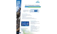 MIR 9000 ASD - SO2 UV absorption Analyzer