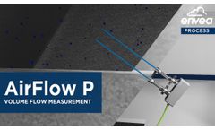 AirFlow P / Air Volume Flow Measurement / ENVEA - Video