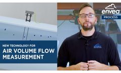 Air Volume Flow Measurement, New Technology, AirFlow P / ENVEA - Video