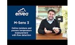 M-Sens 3 - Online Moisture and Process Temperature Measurement With Flow Detection - Video