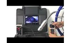This video is about how to operate the C50 pipeline camera Video