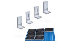 UISOLAR - Model UI-IK-L - Feet With Hanger Bolt For Tin Roof Installation