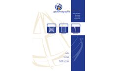 Manufacturer of Seismic Borehole Equipment - Brochure