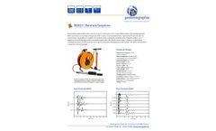 Geotomographie - Model BGK3/7 - Borehole Geophone - Brochure