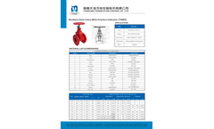 Model TH004 - Resilient Gate Valve With Position Indicator - Datasheet
