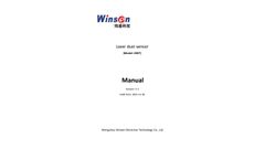 Winsen - Model ZH07 - Laser Dust Sensor - Manual