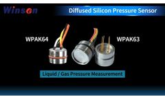 Diffused Silicon Pressure Sensor - Video