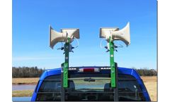 Birdbusters - Model Mk IV- sd-bw25 - Mobile Airport Wailer Bird Deterrent System