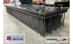 Sweepertec - Model 2000 Steel - Forked Vehicle Brush