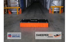 Sweepertec - Model 1200 - Heaviest Duty Fork-Mounted Brush Attachment