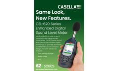 Casella - Model CEL-620A2 Enhanced - Sound Level Meter  - Brochure