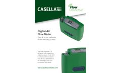 Casella - Model Plus - Casella Flow Detective Calibrator- Brochure