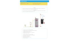NOVASOL - Model 6010 - Single Line Solar Station  - Manual