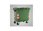 DBM - Flat Lid Four Wheels Waste Bins