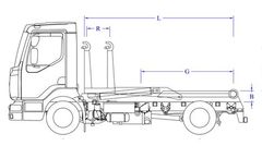 Jimeca - Model JI-30000-R - Fully Hydraulic Multi-Hooklift