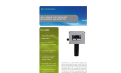Model GD 131 - Wall Mounted Single Point Infra-Red Freon Detector Brochure