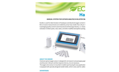 ECHO - Model HandO2 - Hand Held System for Oxygen Analysis - Brochure