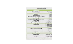 ECHO - Model BlistO2 - Automatic System for Oxygen Analysis Brochure