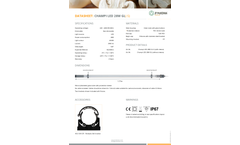 JF McKenna - Model CHAMPI - Mushroom Lighting - Specifications