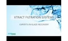 Xtract Glaze Recovery Systems for ceramics producers - Video