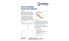 Mantec - Ozone Compatible Ceramic Disc Diffusers - Brochure