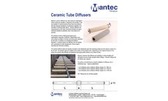 Mantec - Ceramic Tube Diffusers - Brochure