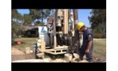 Drilling The Well - Cable Tool Drilling w/LD Rhino - Video