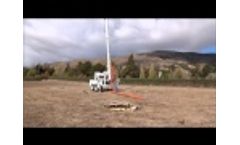 Installing a Drill Stem on the LD Rhino Cable Tool Drill Rig - Video