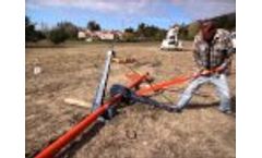 Assembling a Drill Stem On a Cable Tool Drill Rig - Video