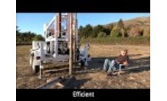 The LD Rhino Cable Tool Drill Rig - Video