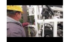 Water Well Drilling with an LD Rhino Cable Tool Rig - Video