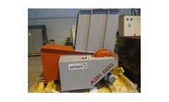 ARTECH - Model AZR 600-600S - Single Shaft Shredders