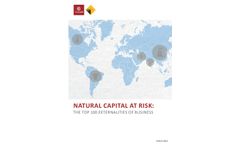 Natural Capital at Risk