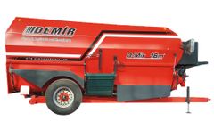 DEMIR - Horizontal Livestock Feed Mixer Wagon