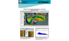 CEE - Version HYPACK - Hydrographic Survey Acquisition and Processing Software - Brochure