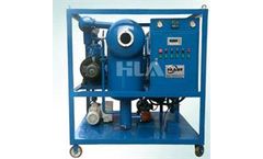Chongqing HLA - Model DVP series - High Voltage Electric Transformer Oil Purifier Machine