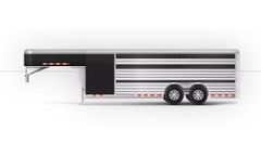 Cimarron Showstar - Model SS8G - Gooseneck Livestock Trailer