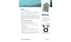 Nanometrics - Model Titan - Force Balance Triaxial Accelerometer - Brochure