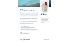 Nanometrics - Model Titan Posthole - Force Balance Triaxial Accelerometer - Brochure